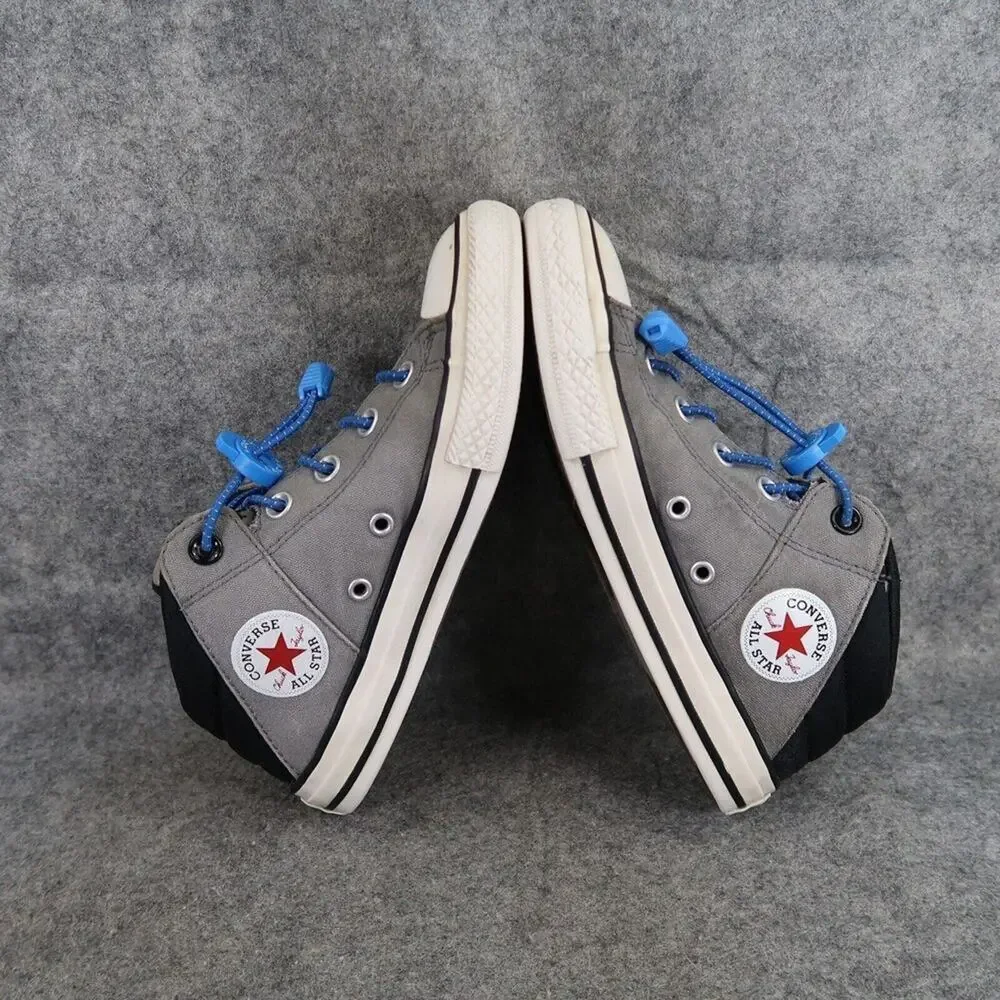 Converse Shoes Kids 3 Sneaker Chuck Taylor All Star Mid Canvas Active Grey Black